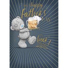 Beer O'clock Me to You Bear Father's Day Card Image Preview